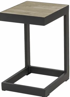 OUTDOOR Garten-Beistelltisch grau^ Loungetische