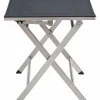 OUTDOOR Gartenhocker Edelstahl grau^ Gartenhocker