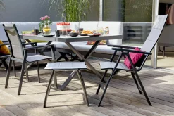 OUTDOOR Gartenhocker grau^ Gartenhocker