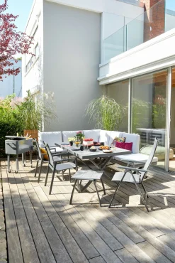 OUTDOOR Gartenhocker grau^ Gartenhocker