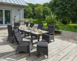 OUTDOOR Gartenhocker grau^ Gartenhocker