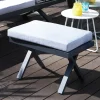 OUTDOOR Gartenhocker/Beistelltisch grau^ Loungehocker