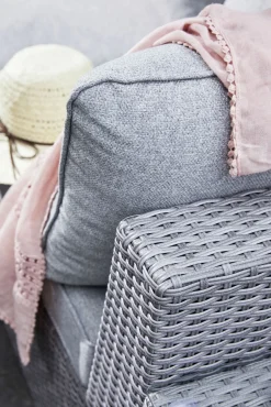 OUTDOOR Gartenhocker/Couchtischelement grau^ Gartenhocker
