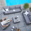 OUTDOOR Gartenlounge 2- Sitzer braungrau^ Gartensofas