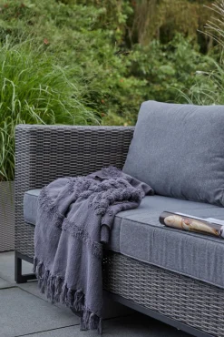 OUTDOOR Gartenlounge 2- Sitzer braungrau^ Gartensofas