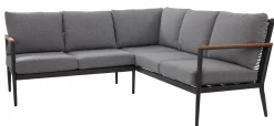 OUTDOOR Gartenlounge Eckset 3-teilig^ Gartenlounge Sets