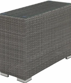 OUTDOOR Gartenlounge Mitteltisch grau^ Loungetische