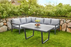 OUTDOOR Gartenlounge Mittelelement grau^ Lounge Sessel