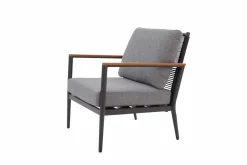 OUTDOOR Gartenlounge Set 4-teilig grau^ Gartenlounge Sets