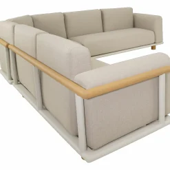 OUTDOOR Gartenlounge Set 5tlg. beige^ Gartenlounge Sets