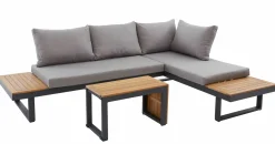 OUTDOOR Gartenlounge variabel stellbar braungrau^ Gartenlounge Sets