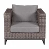 OUTDOOR Garten-Loungesessel braungrau^ Gartensessel