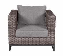 OUTDOOR Garten-Loungesessel braungrau^ Gartensessel