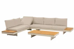 OUTDOOR Gartenlounge-Set 4 tlg. braungrau^ Gartenlounge Sets