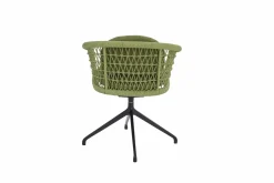 OUTDOOR Gartensessel drehbar Rope grau^ Gartensessel