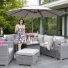 OUTDOOR Gartensessel Einzelelement grau^ Gartensessel