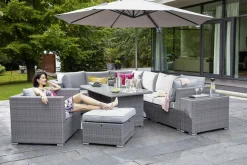 OUTDOOR Gartensessel grau^ Gartensessel