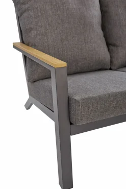 OUTDOOR Garten-Set 4 tlg. grau^ Gartenlounge Sets