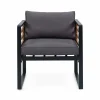 Gartenlounge Sets>OUTDOOR Garten-Set 4 tlg. schwarzgraubraun