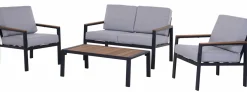 OUTDOOR Gartenset/Gartenlounge Alu^ Gartenlounge Sets