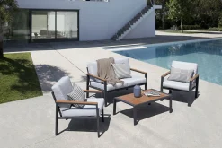 OUTDOOR Gartenset/Gartenlounge Alu^ Gartenlounge Sets