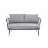 OUTDOOR Gartensofa Set 4 tlg. grau^ Gartenlounge Sets