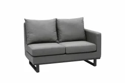 OUTDOOR Gartenspeiselounge Sunbrella grauschwarz^ Gartenlounge Sets