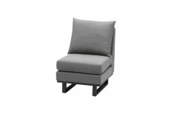 OUTDOOR Gartenspeiselounge Sunbrella grauschwarz^ Gartenlounge Sets