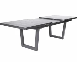 OUTDOOR Gartentisch ausziehbar Keramik grau^ Gartentische Ausziehbar