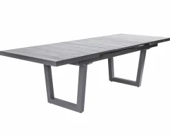OUTDOOR Gartentisch ausziehbar Keramik grau^ Gartentische Ausziehbar
