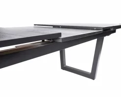 OUTDOOR Gartentisch ausziehbar Keramik grau^ Gartentische Ausziehbar