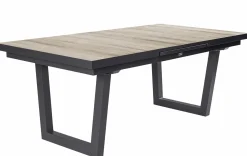 Gartentische Ausziehbar>OUTDOOR Gartentisch ausziehbar Keramik braun