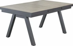 Gartentische Ausziehbar>OUTDOOR Gartentisch ausziehbar Keramik grau