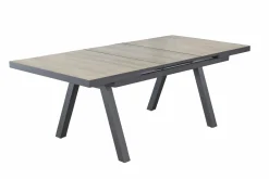 Gartentische Ausziehbar>OUTDOOR Gartentisch ausziehbar Keramik grau