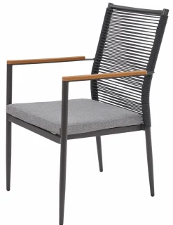 OUTDOOR Garten-Tischgruppe 7-teilig grau^ Gartenlounge Sets