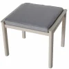 Gartenhocker>OUTDOOR Hocker graubeigebraun