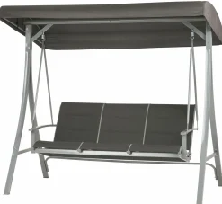 Hängesessel>OUTDOOR Hollywoodschaukel grau
