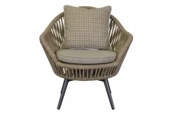 OUTDOOR Lounge Garten-Drehsessel beigegrau^ Lounge Sessel