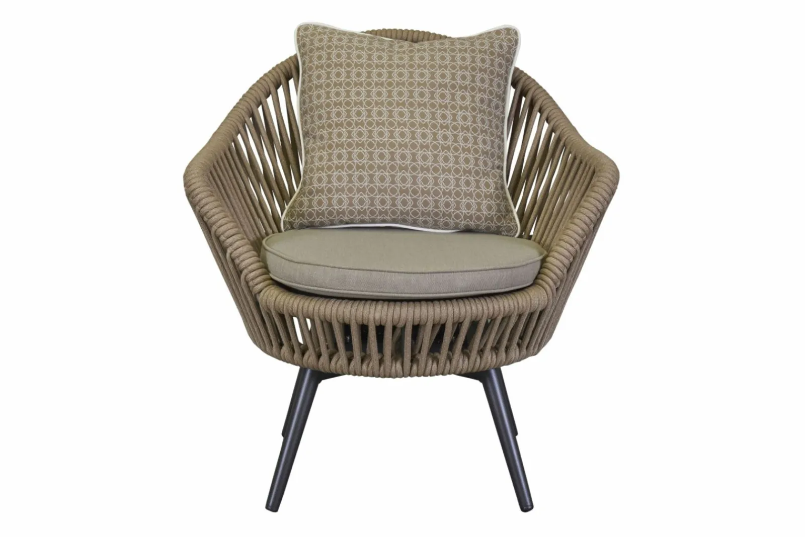 OUTDOOR Lounge Garten-Drehsessel beigegrau^ Lounge Sessel
