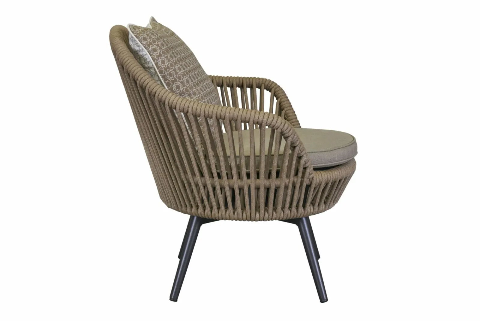 OUTDOOR Lounge Garten-Drehsessel beigegrau^ Lounge Sessel