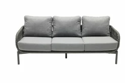 OUTDOOR Low Dining Gartensofa 3-Sitzer grau^ Gartensofas