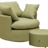 OUTDOOR Relaxhocker Sunbrella grün^ Gartenhocker
