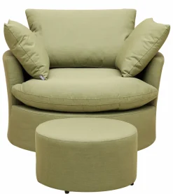 OUTDOOR Relaxhocker Sunbrella grün^ Gartenhocker