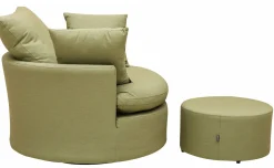 Gartensessel>OUTDOOR Relaxsessel Sunbrella drehbar grün