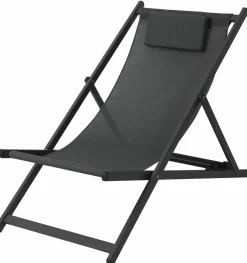 OUTDOOR Strandstuhl grau^ Klappstühle|Gartenklappstühle