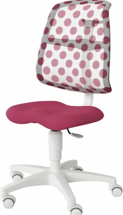 PAIDI Jugendstuhl pinkweiß^Kinder Schreibtische & Drehstühle
