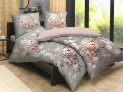 Paras Lifestyle Satin-Bettwäsche beige^ Satin