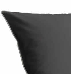 Paras Lifestyle Satin-Kopfkissenbezug grau^ Satin