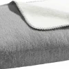 Paras Lifestyle Wendedecke ecru-silberfbg silberfarben^ Wohndecken