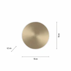 Paul Neuhaus LED-Akku-Wandleuchte goldfarben^ Wandleuchten